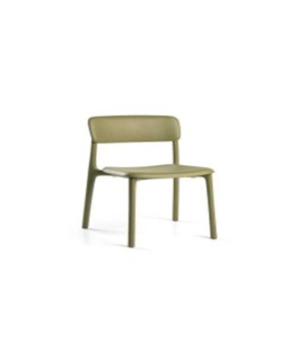 Sedia polipropilene Poppy verde Vacchetti