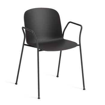 Sedia RELIEF 4 gambe con braccioli - INFINITI