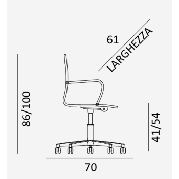 Sedia Retex 04 COMEL 