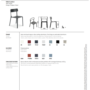 Sedia Ruelle Outdor Infiniti