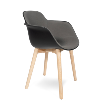 Sedia SICLA gambe in legno - INFINITI