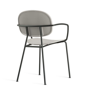Sedia Tondina Slim con braccioli Infiniti Outdoor