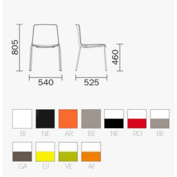 SEDIA TWEET 890 PEDRALI