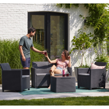 Set da giardino CLAIRE LOUNGE SET KETER