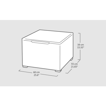 Set da giardino ROSALIE LOUNGE SET KETER