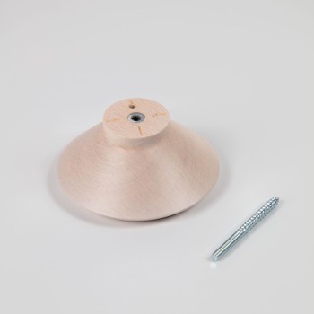 Set Nadua di 3 appendiabiti in legno massello di