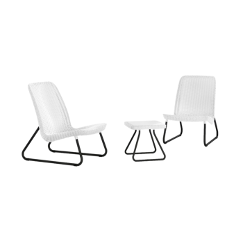 Set Tavolino e 2 Sedie Da Giardino RIO PATIO SET KETER