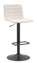 SGABELLO BAR HIGH BIANCO 2 PEZZI