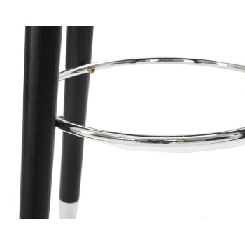 SGABELLO BAR PARIS BLU/SILVER