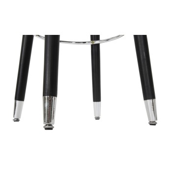 SGABELLO BAR PARIS BLU/SILVER