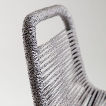 Sgabello Lambton in corda 88cm