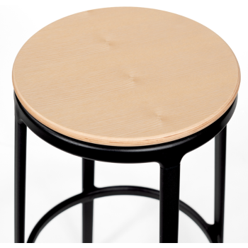 Sgabelo da bar sedile in legno girevole ROUND&ROUND - INFINITI