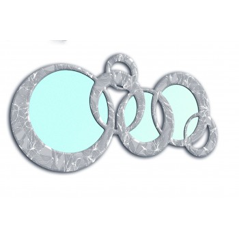 Specchiera Circles foglie P2934G P2934M Pintdecor