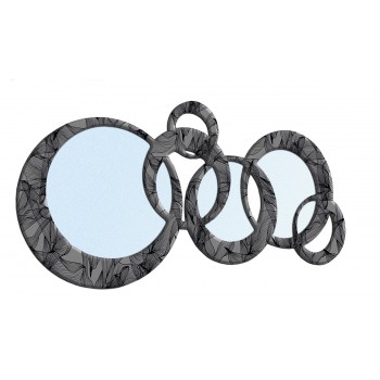 Specchiera Circles foglie P2934G P2934M Pintdecor