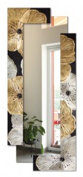 SPECCHIERA RETTANGOLARE SCOMPOSTA PETUNIA ORO P4002 PINTDECOR