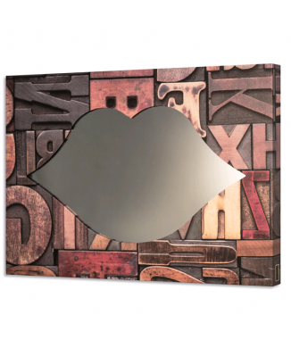 Specchio LETTERE DI LEGNO GS4406 PINTDECOR