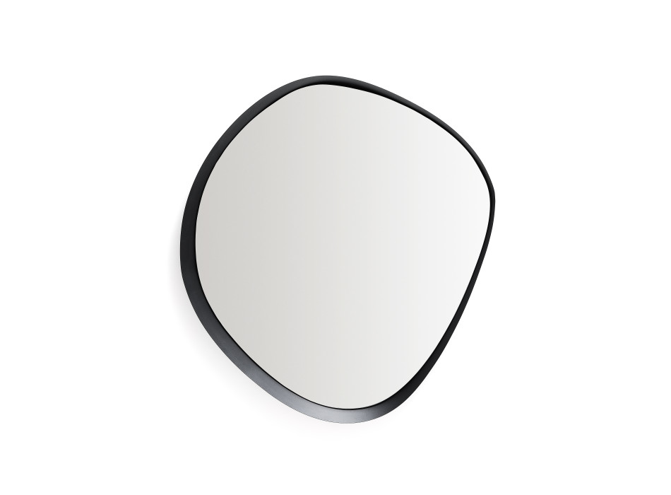 Specchio Tebel in metallo nero 85 x 93,5 cm