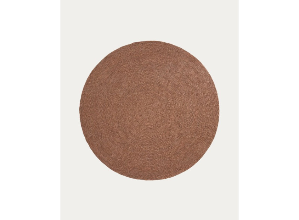 Tappeto Despas in fibre sintetiche terracotta