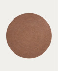 Tappeto Despas in fibre sintetiche terracotta