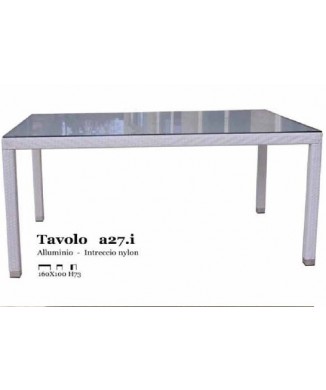 TAVOLI PER ESTERNI/GIARDINO A27_100x160/T DINT