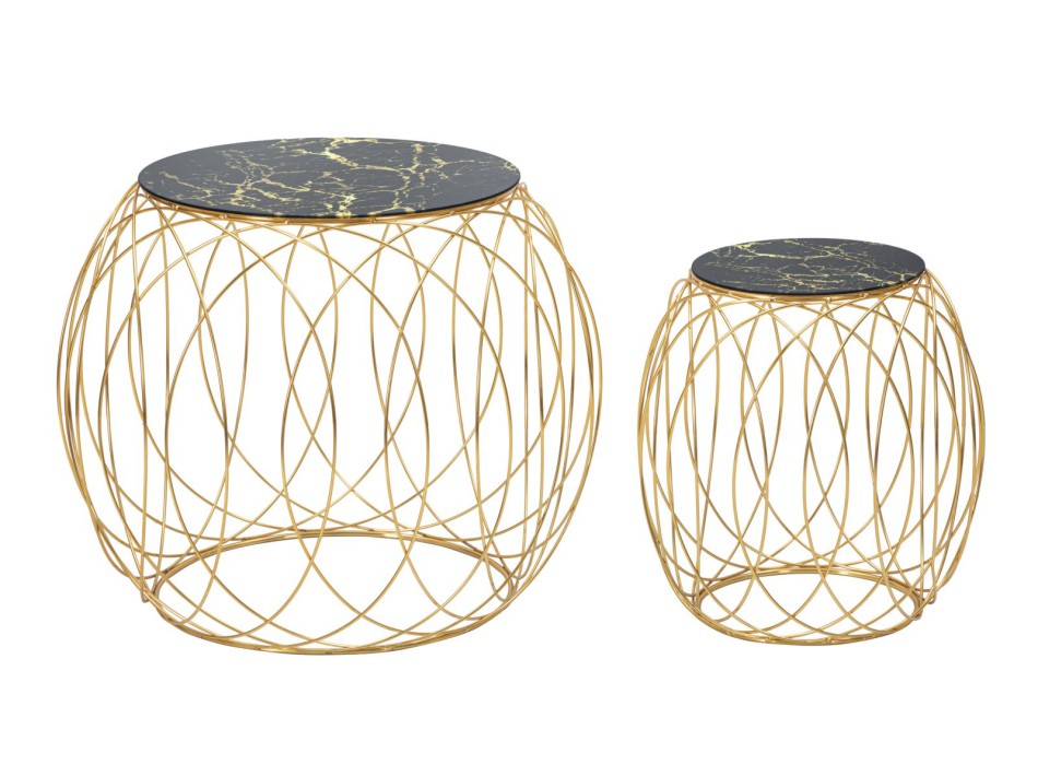 TAVOLINETTI BALL COPPIA