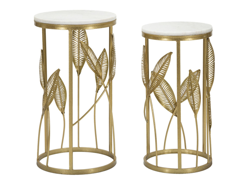 TAVOLINETTI LEAF COPPIA