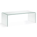 Tavolino Burano 110 x 50 cm trasparente