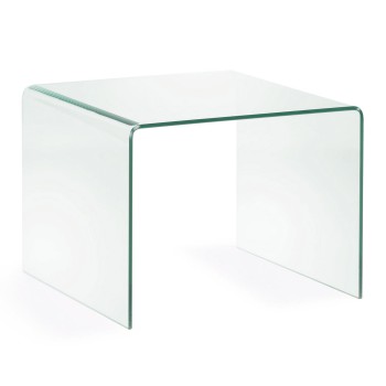 Tavolino Burano 60 x 60 cmasparente