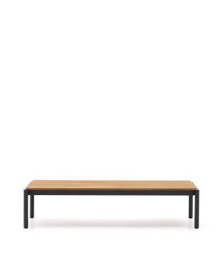 Tavolino da centro Sorells in alluminio