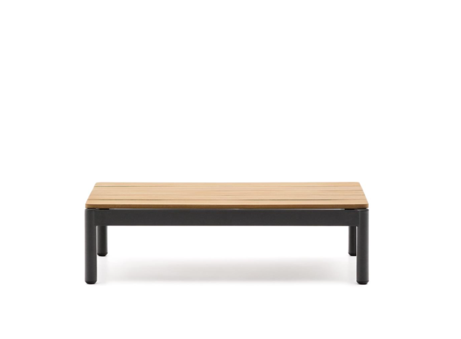 Tavolino da centro Sorells in alluminio