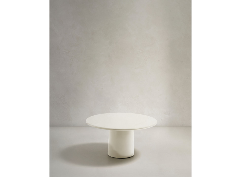 Tavolino da salotto Albanella in cemento con finitura