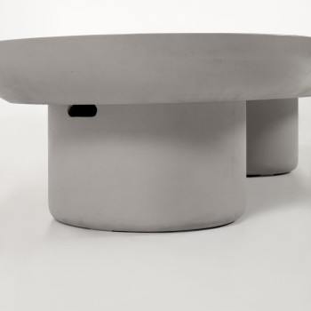 Tavolino Taimi da esterno in cemento Ø 140 x 60 cmo in cemento Ø 140 x 60 cm
