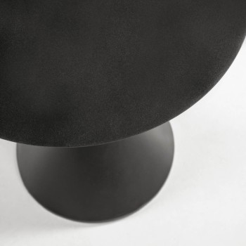 Tavolino Yinan  Ø 48 cm nero