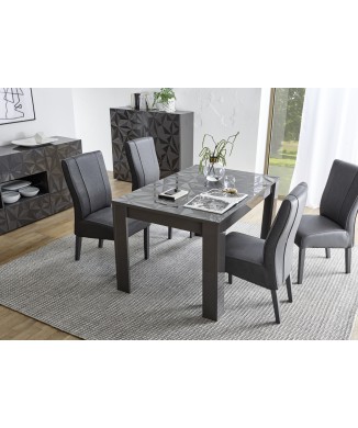 Tavolo Allungabile PRISMA colore nero