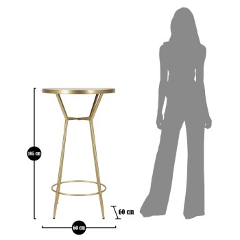 TAVOLO BAR CIRCLE