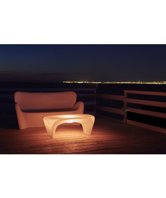 Tavolo con spumantiera illuminated lily velvet MyYour