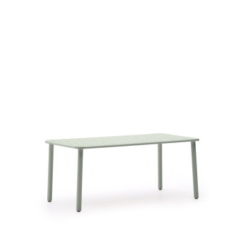 Tavolo da esterno Brai in acciaio zincato