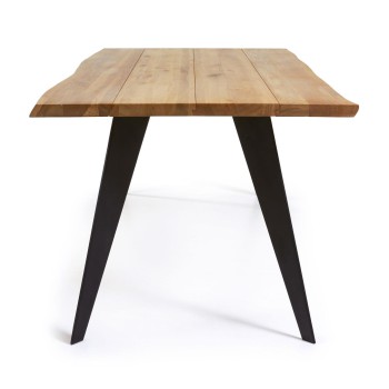 Tavolo Koda impiallacciato rovere