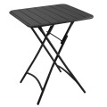Tavolo metallo rovigo pieghevole antracite cm80x80h72 Vacchetti