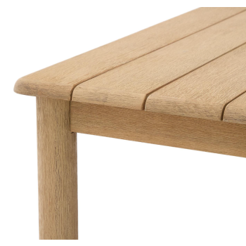 Tavolo Sori in legno massiccio di acacia 135 x 135 cm FSC 100%