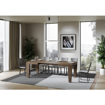 Tavolo Spimbo P.90 - Tavolo allungabile 130/234x90 cm Spimbo bianco frassino