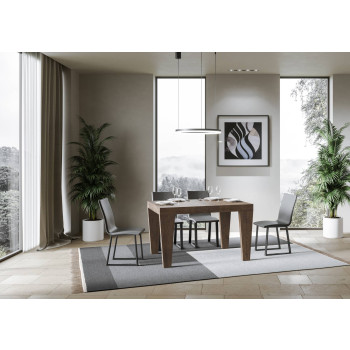 Tavolo Spimbo Premium P.90 - Tavolo allungabile 140/244x90 cm Spimbo Premium bianco frassino