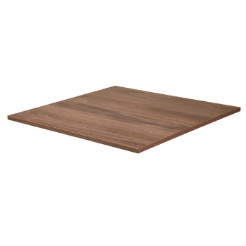 Top tavolo nobilitato rovere quadro cm68X68x1,8 Vacchetti