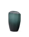 Vaso in vetro verde Geonix 45,5 cm