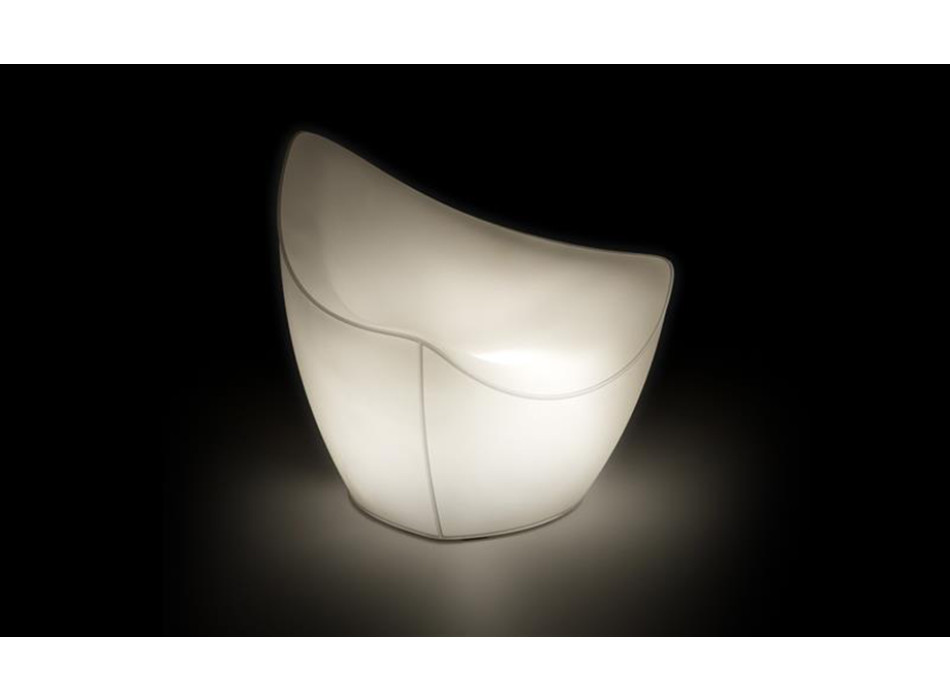 Vela Armchair versione luminosa di Plust