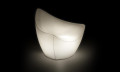 Vela Armchair versione luminosa di Plust