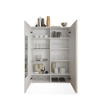 VENUS-vetrina 2 ante