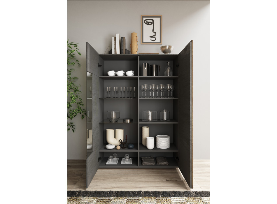 VENUS-vetrina 2 ante