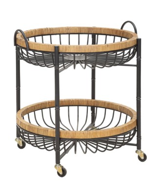 CEBU DOBBELT KURVEVOGN MED HJUL