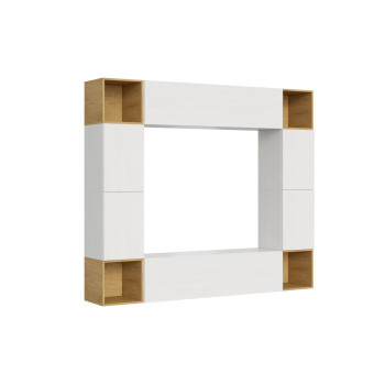 Isoka Compositions - Isoka A05 Vægkomposition til stue B.254 H.200 D.39.2